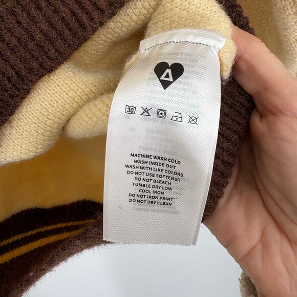 Aelfric Eden Oversize Sweater VanGogh Sunflower Art Grunge Pullover Unisex M - Picture 6 of 9